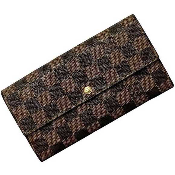 LOUIS VUITTON Brown Damier Wallet - Picture 2 of 11